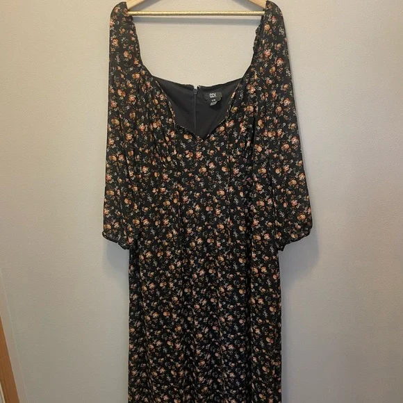 City Chic | Dresses | City Chic Black Dolman Sleeve Sundress
